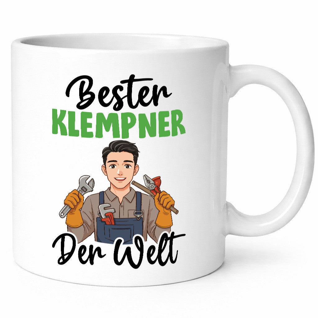 Bester Klempner |klempnern Geschenkidee Humor Tasse