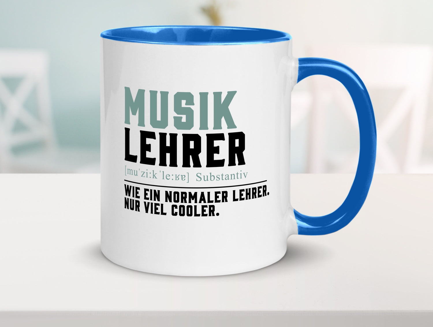 Musiklehrer | Lehrer Unterricht Lieblingslehrer Geschenkidee Humor Tasse