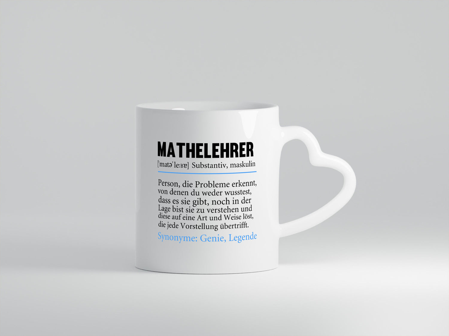 Mathelehrer | Spruch Lehrer Mathe Humor Geschenkidee Tasse