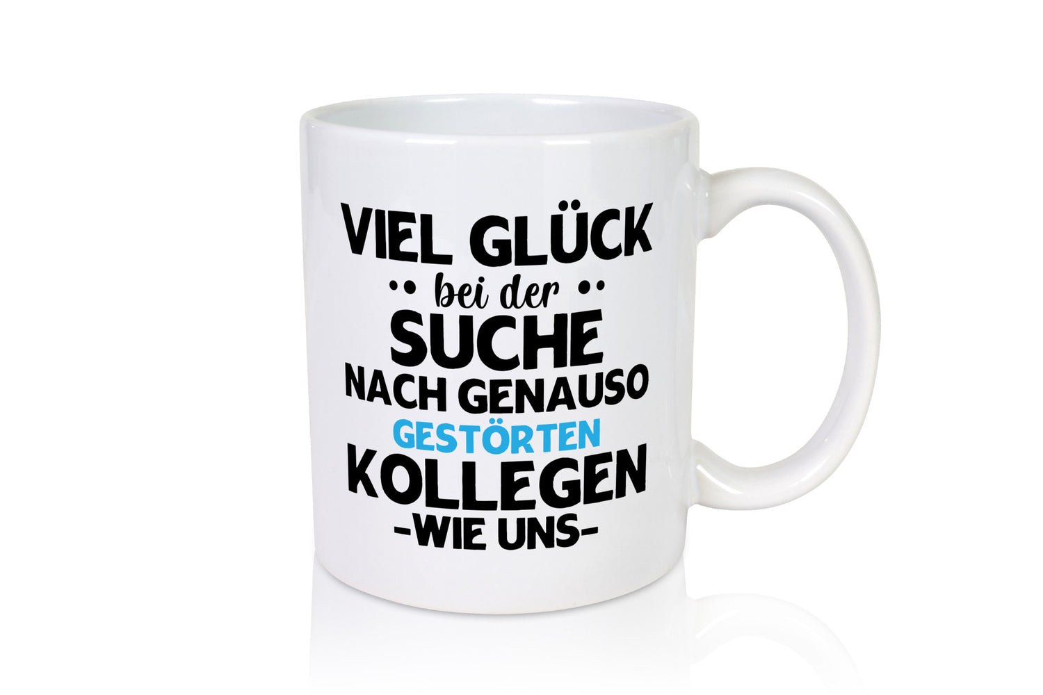 Viel Glück bei der Suche | Arbeitskollegen Arbeit Geschenk Kollegen Büro