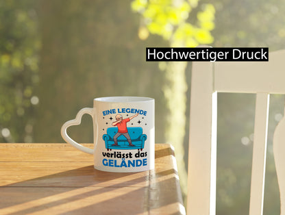 Legende verlässt das Gelände | Renteneintritt Rentner lustiger Spruch Geschenk