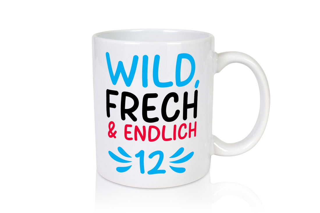 12. Geburtstag | 12 Jahre Wild &amp; Frech lustiger Spruch Geschenk Geschenkidee