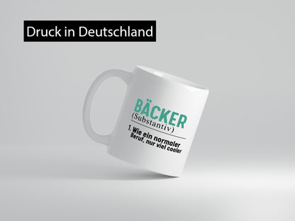 Bäcker wie ein normaler Beruf nur viel Cooler Geschenkidee Arbeit Kollegen Büro