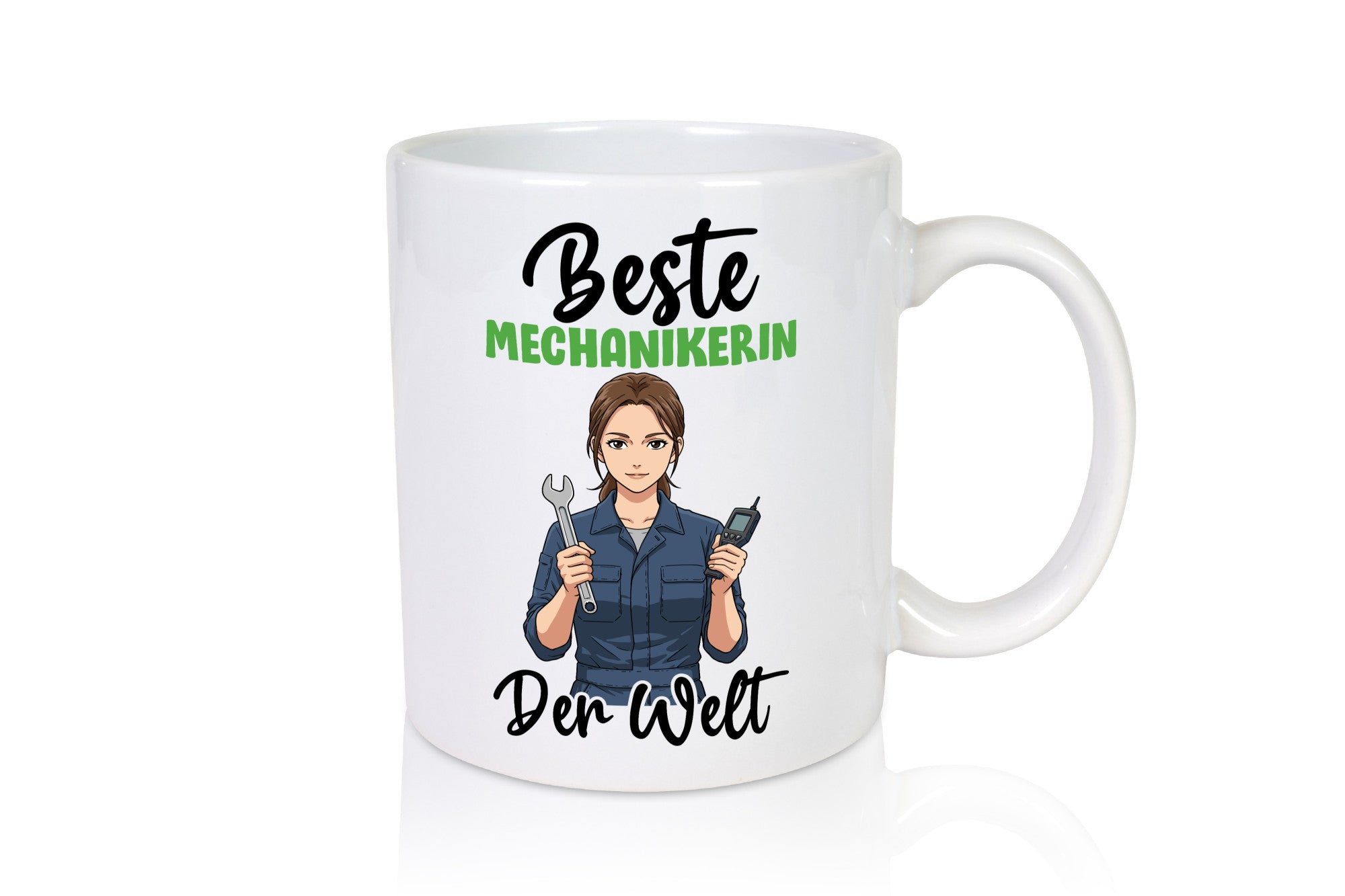Beste Mechanikerin | KFZ v2 Humor Geschenkidee Tasse