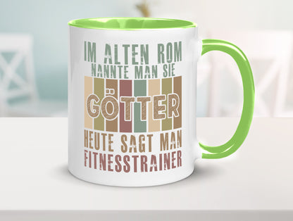 Heute sagt man: Fitnesstrainer | Personal Trainer Geschenkidee Humor Tasse