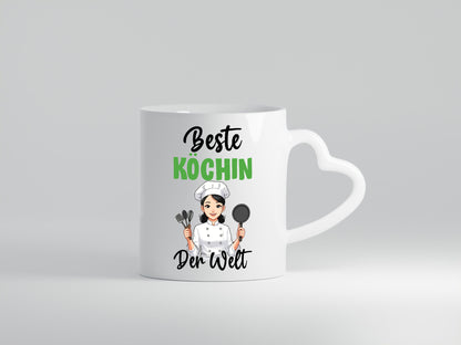Beste Köchin | Chefköchin Chefkoch v2 lustig Arbeit Kollegen Büro Geschenk Tasse