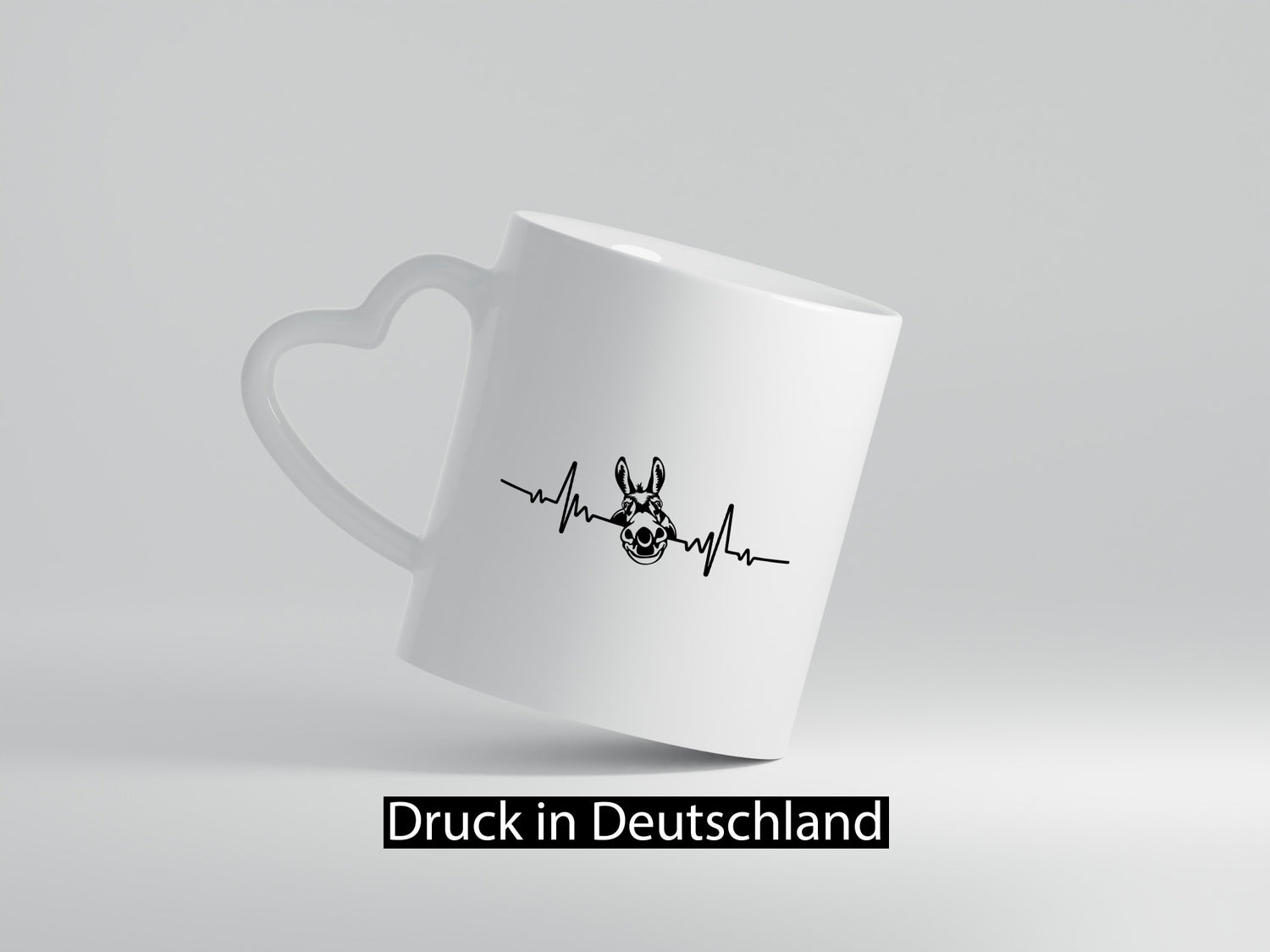Heart Beat | Herzschlag Esel Eselliebhaber Geschenk Humor Geschenkidee lustiger