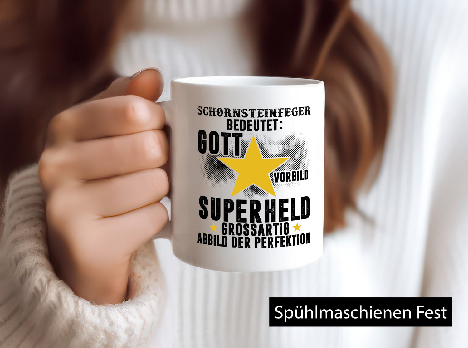 Bedeutung von Schornsteinfeger | Kaminkehrer Handwerk Humor Geschenkidee Tasse