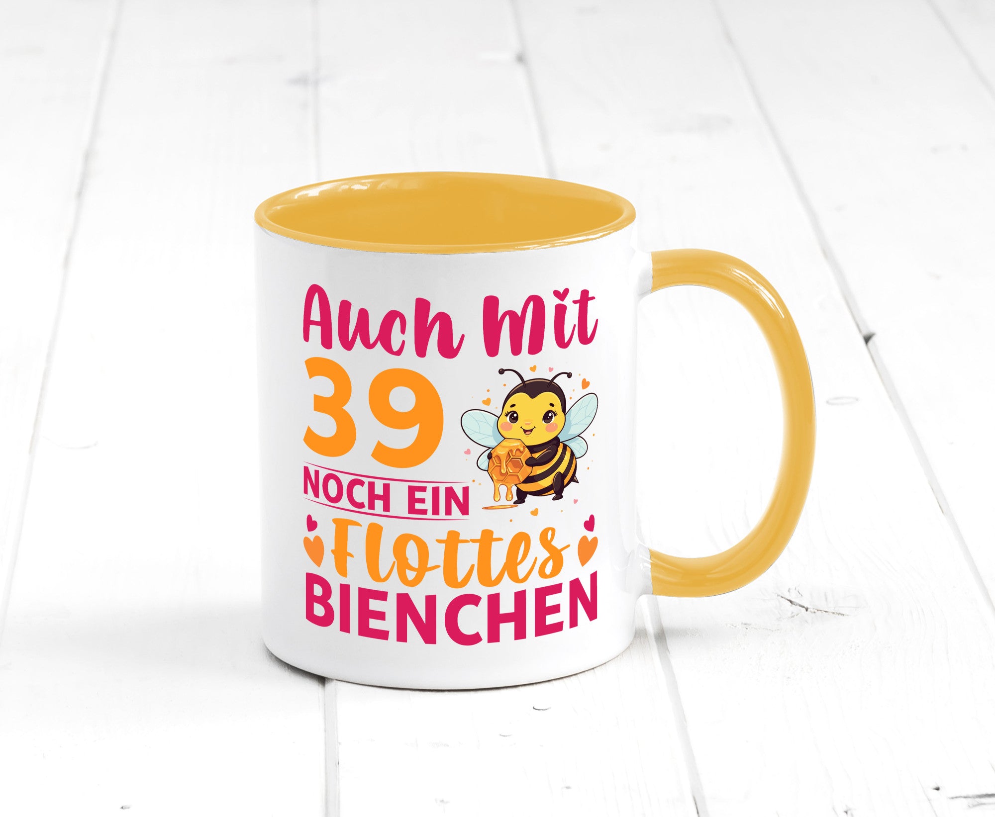 39. Geburtstag | Flottes Bienchen 39 Jahre lustiger Spruch Geschenk