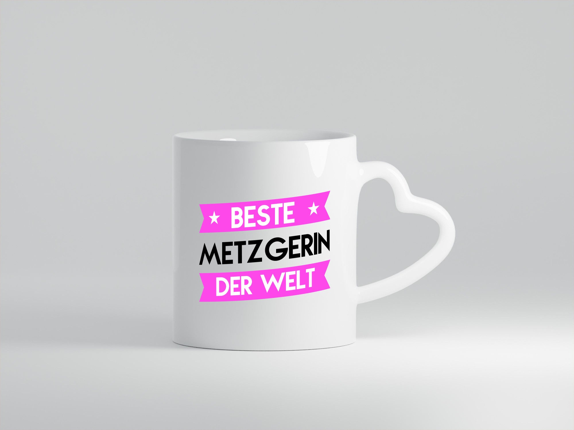 Beste Metzgerin | Fleischerin lustiger Spruch Geschenk Humor Geschenkidee Tasse