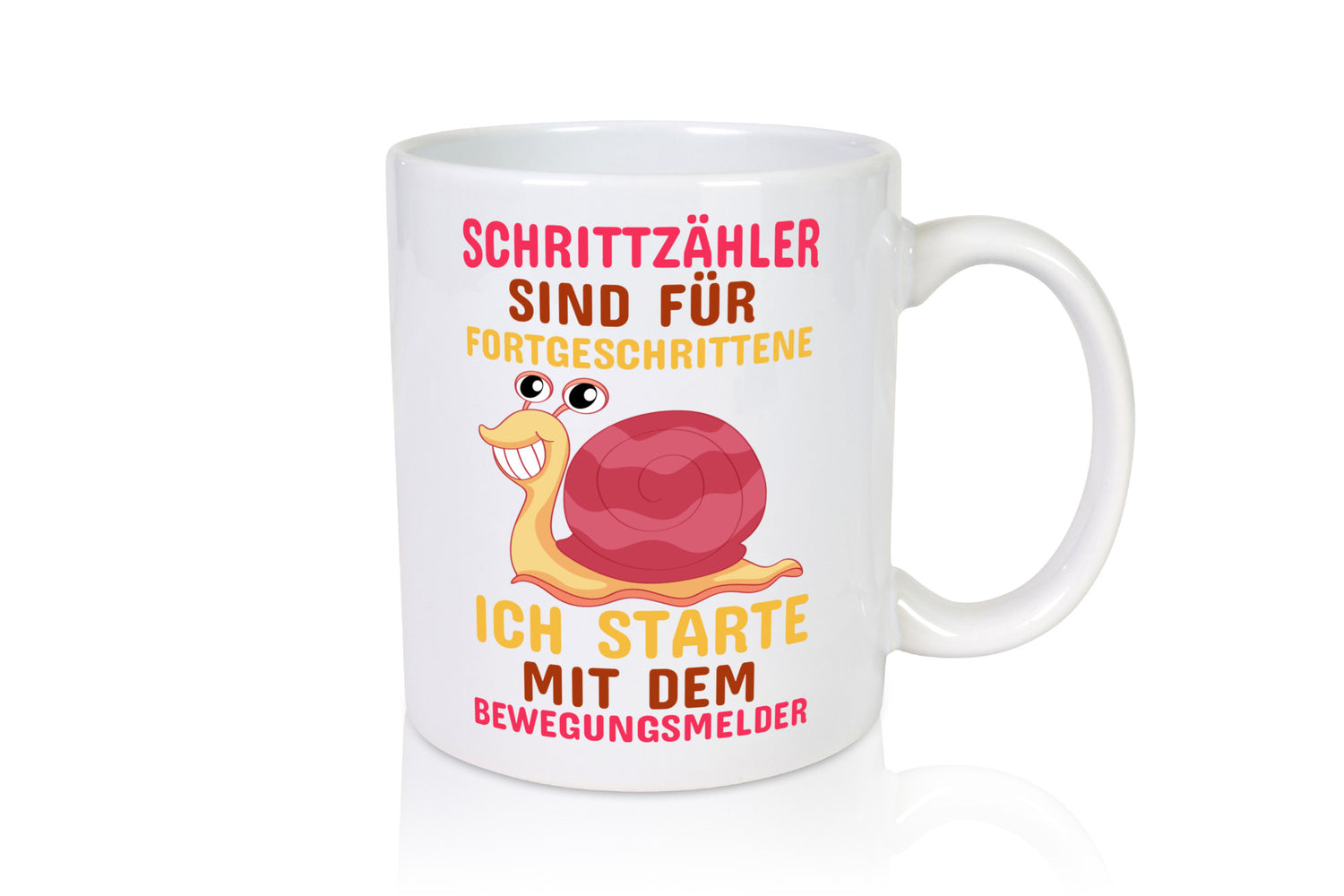 Schrittzähler | Faulpelz Sportmuffel Schnecke Geschenk Humor Geschenkidee