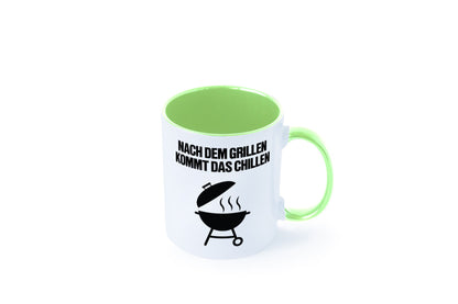 Nach dem Grillen kommt das Chillen | Grillmeister Party Geschenk Humor