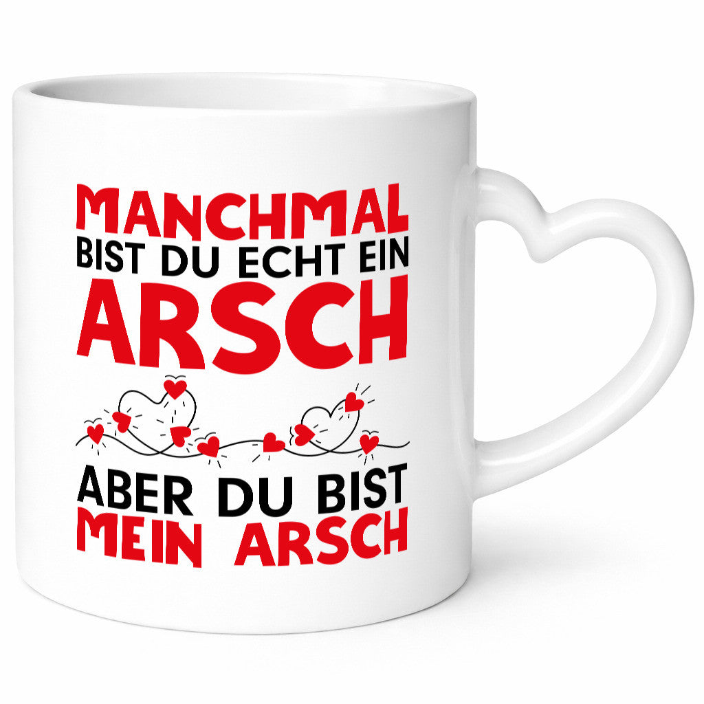 Mein Arsch | Beziehung Tasse Freund Valentinstag Humor Geschenkidee