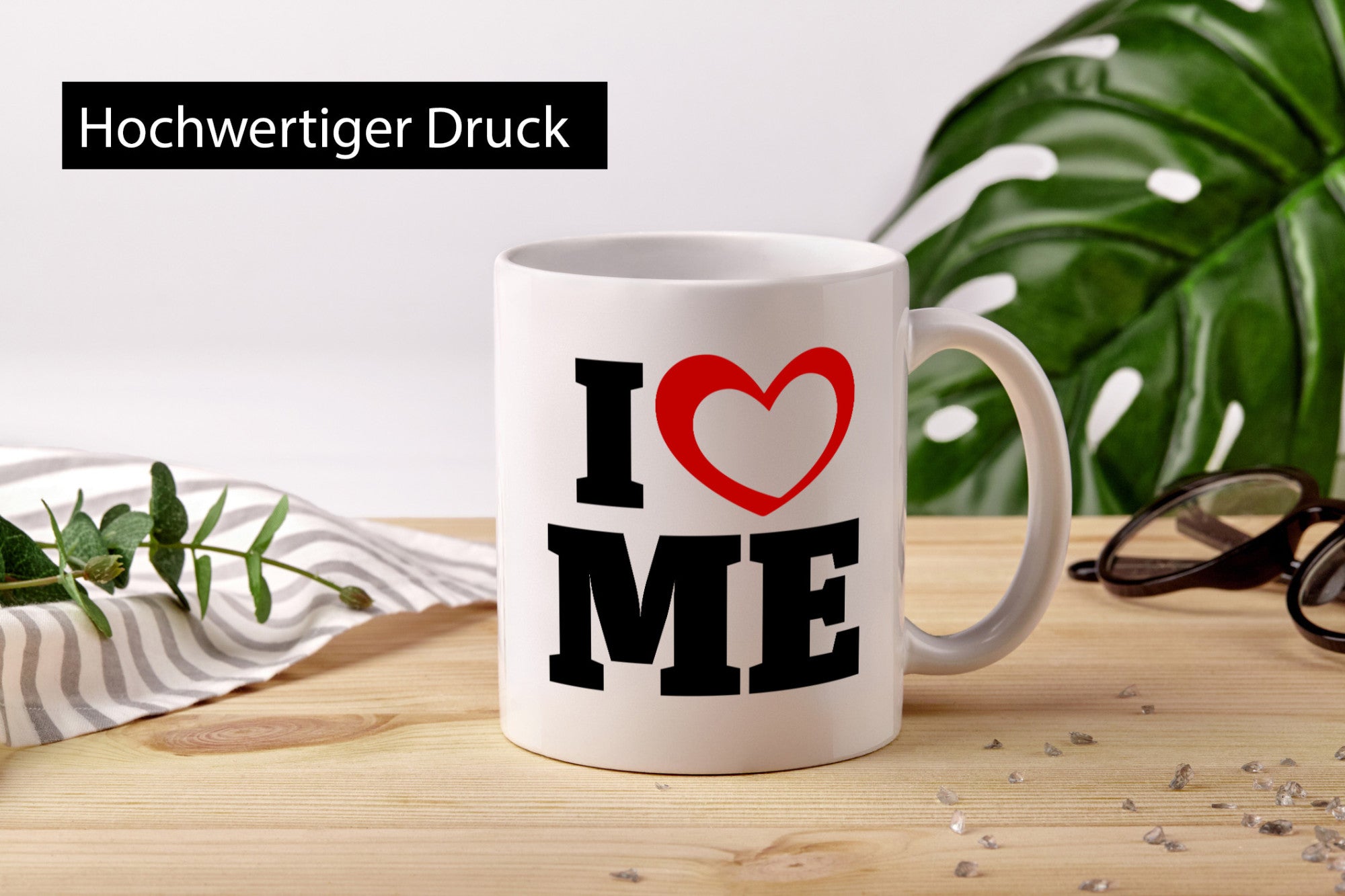 I love me vl5 Geschenkidee Humor Tasse