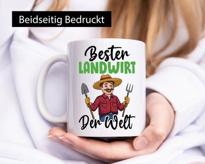 Bester Landwirt | Bauer Landwirtschaft v2 lustig Humor Geschenkidee Geschenk