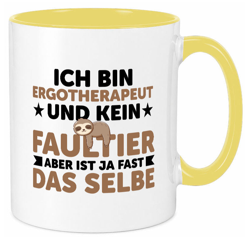 Ich bin kein Faultier: Ergotherapeut | Ergotherapie Geschenk Tierliebhaber