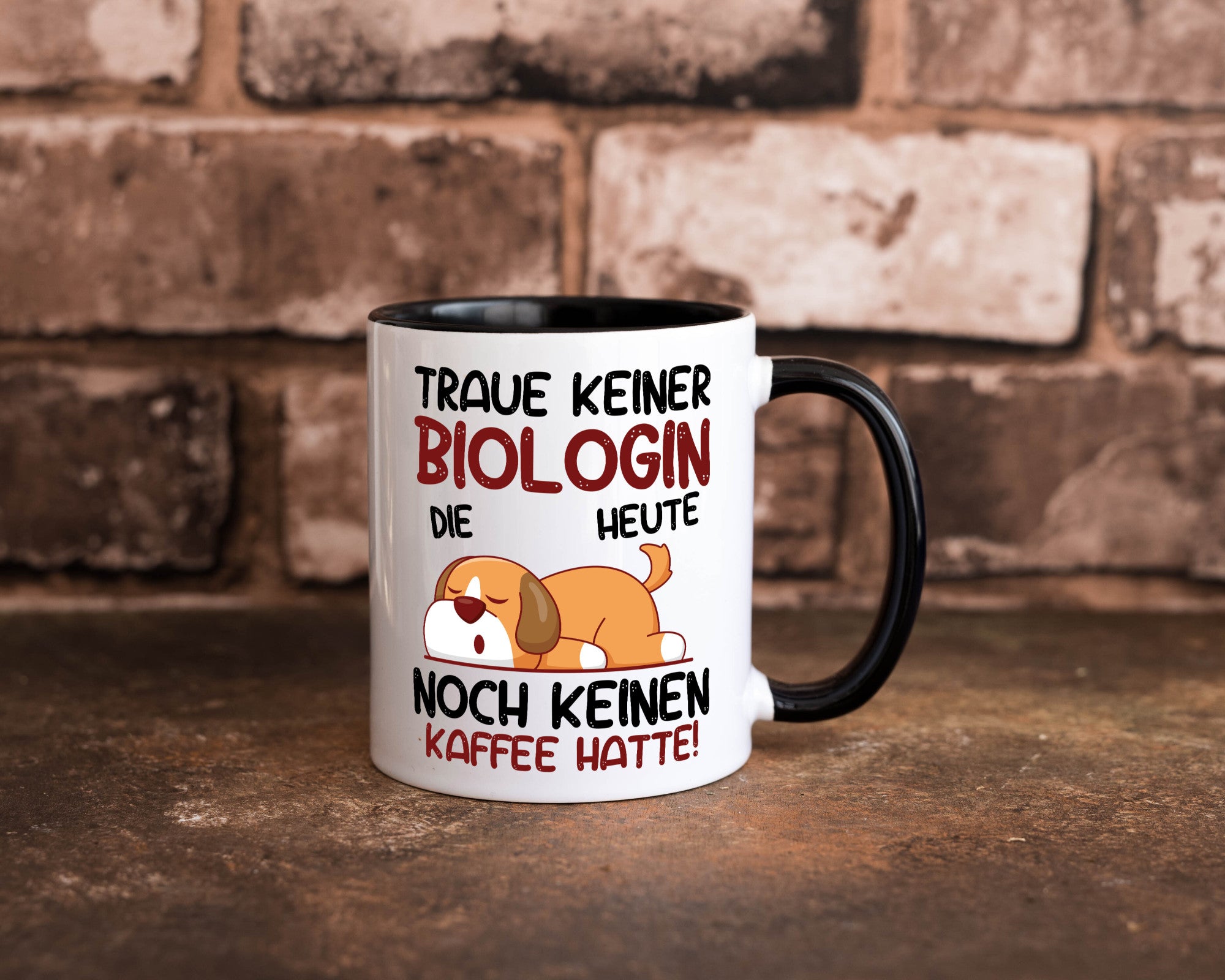 Traue keiner Biologin | Biologie Naturforscherin Geschenkidee Humor Tasse