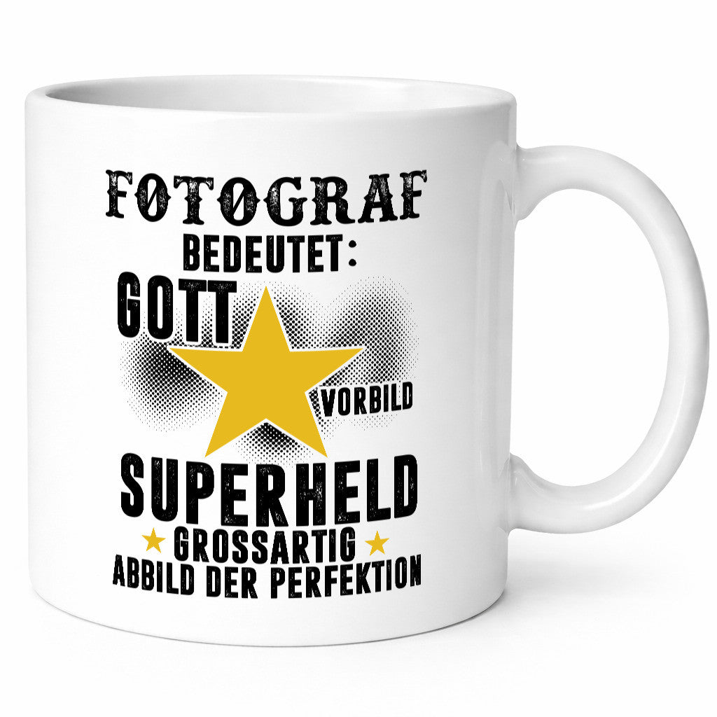Bedeutung von Fotograf | Fotografie Kamera Geschenkidee Humor Tasse