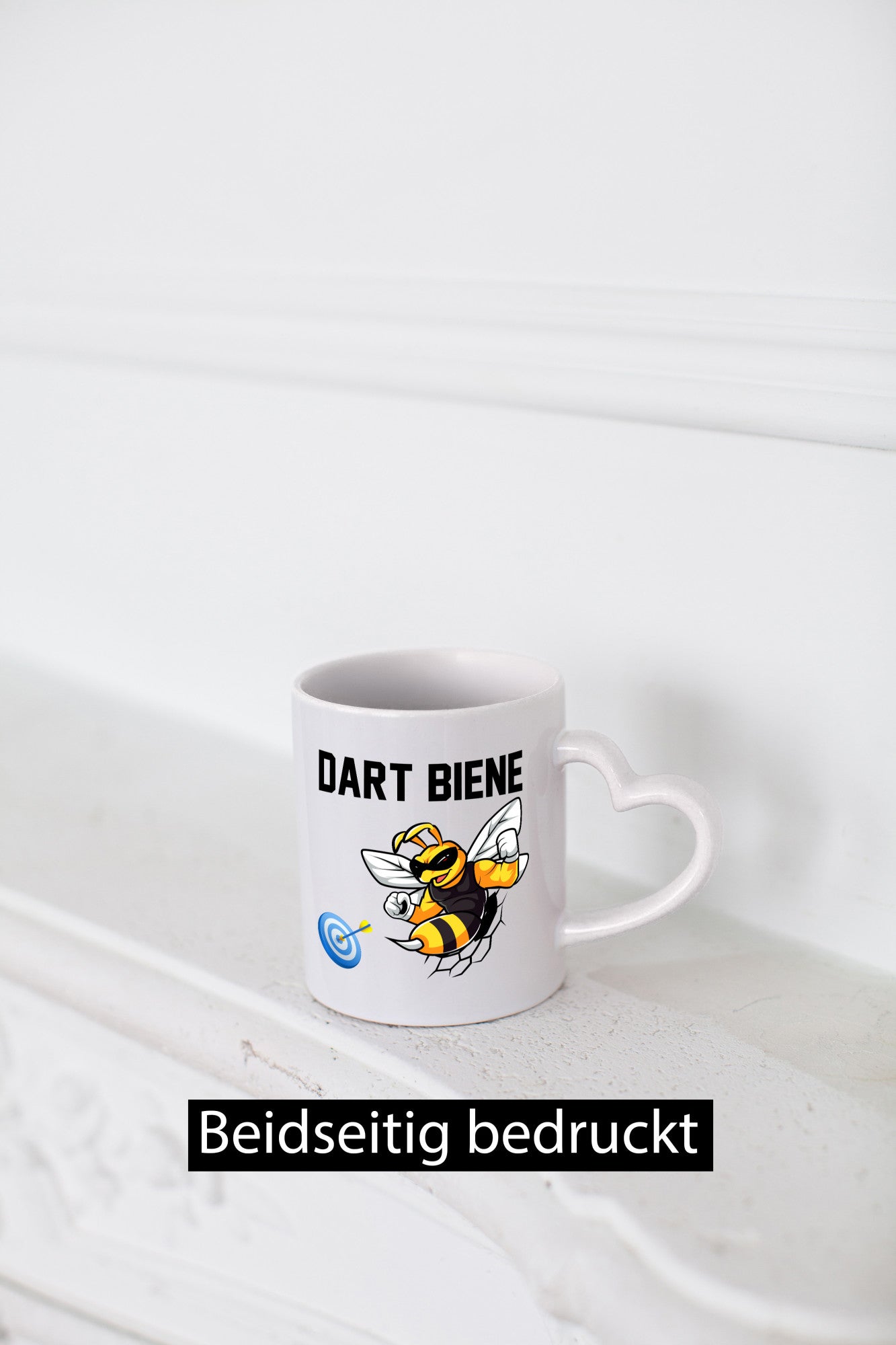 Dart Biene | Darten Dartscheibe v2 Humor Geschenkidee Tasse
