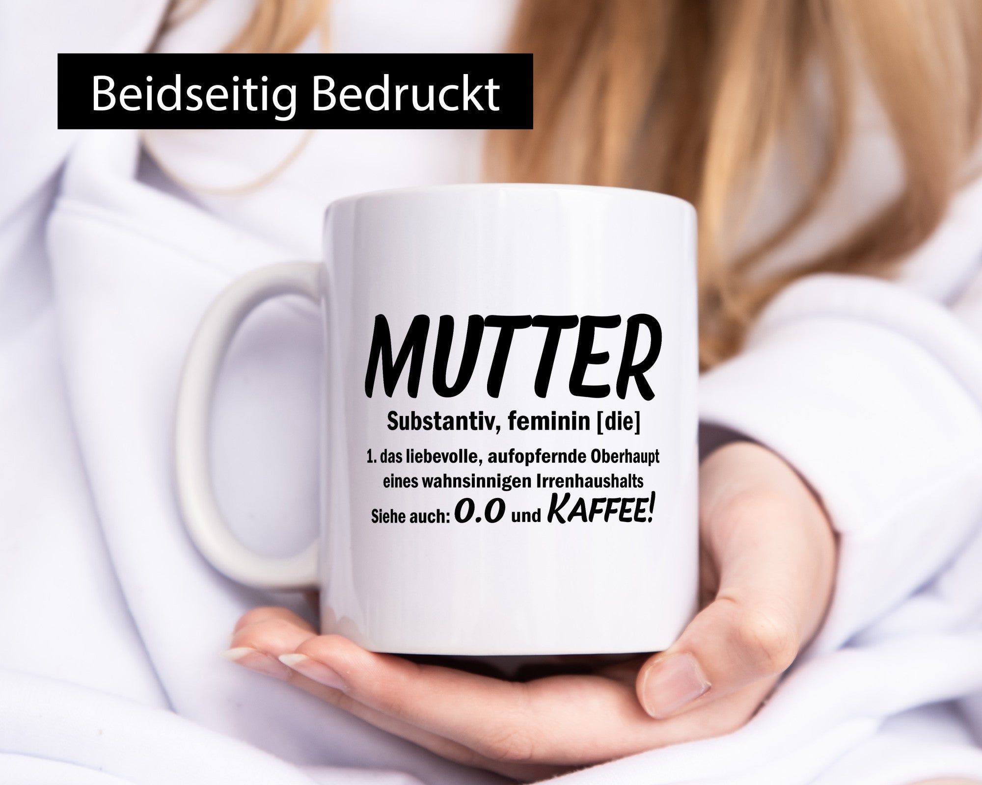 Mutter | Muttertag Liebevolle Mama lustiger Spruch Geschenk Familie