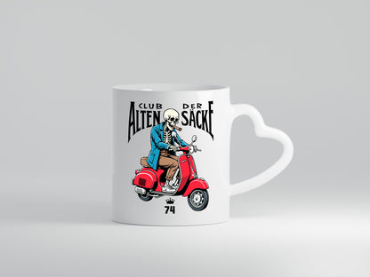 74. Geburtstag | 74 Jahre Club der alten Säcke v2 Humor Geschenkidee Tasse