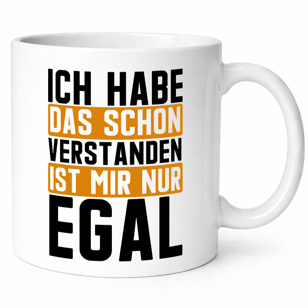 Ist mir nur egal | lustiger Spruch Kollegen Freunde Geschenk Arbeit Büro Tasse