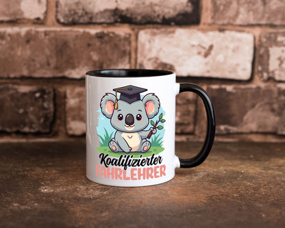 Koalifizierter Fahrlehrer | Fahrschule v2 Geschenkidee Humor Tasse