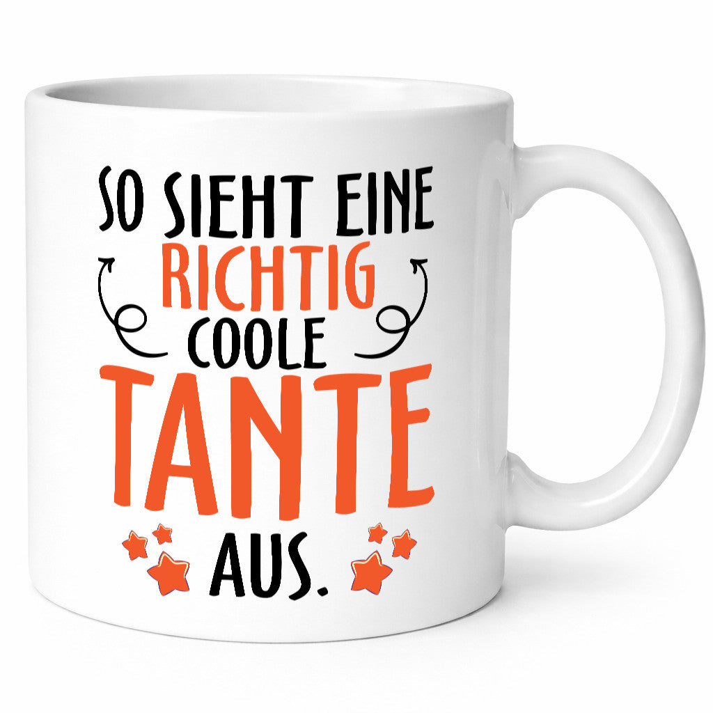 Coole Tante Geschenk Humor Geschenkidee lustiger Spruch Tasse