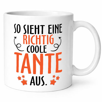 Coole Tante Geschenk Humor Geschenkidee lustiger Spruch Tasse