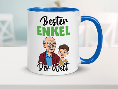 Bester Enkel | Großmutter Großvater Oma Opa lustiger Spruch Geschenk Familie