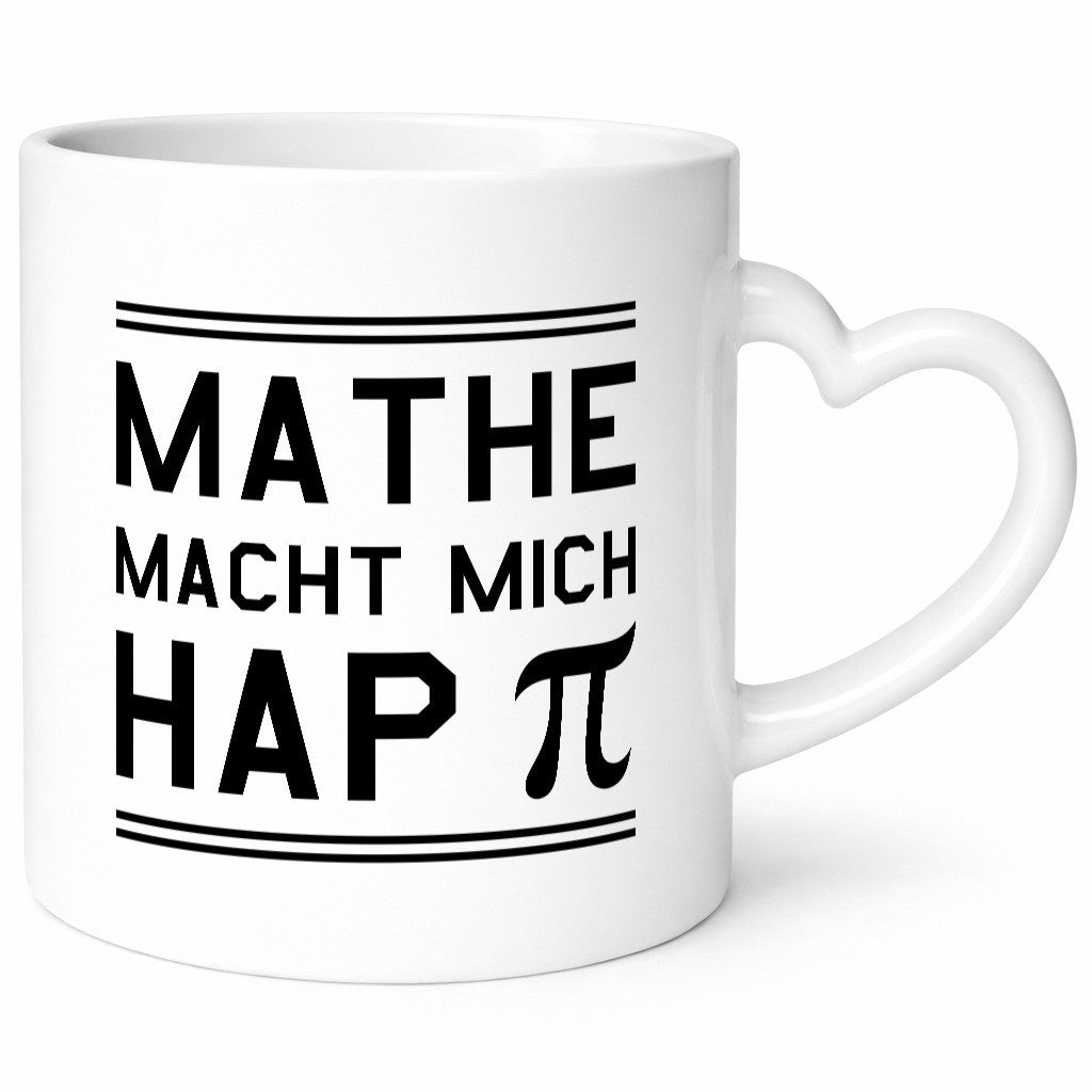 Mathe macht happy | Pi- Zeichen lustig Humor Geschenkidee Geschenk Tasse