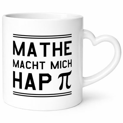 Mathe macht happy | Pi- Zeichen lustig Humor Geschenkidee Geschenk Tasse