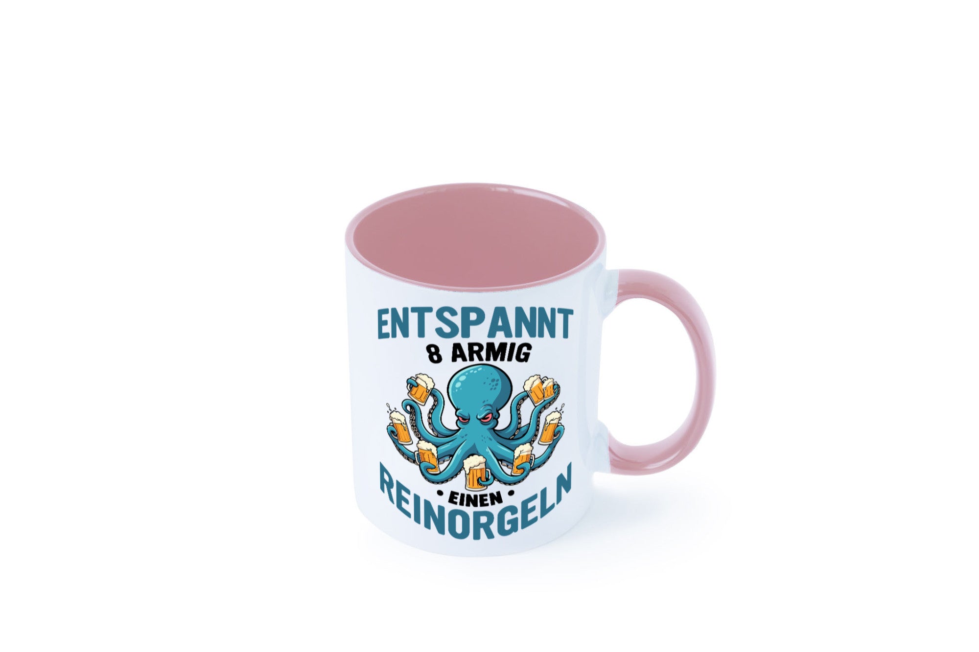 Entspannt 8 armig einen reinorgeln | Saufen Party v2 lustiger Spruch Geschenk