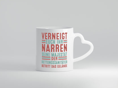 Verneigt euch: Rettungssanitäter | Sanitäter Geschenk Humor Geschenkidee