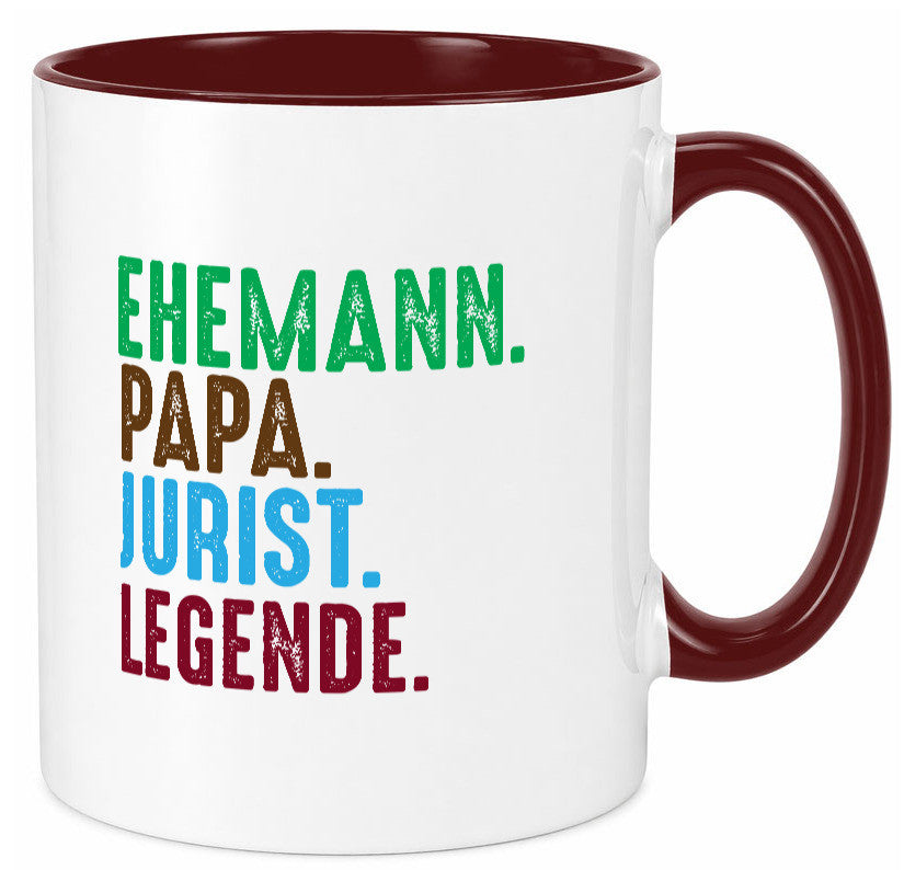 Ehemann Mama Jurist Legende | Anwalt Jura lustig Familie Geschenkidee Geschenk