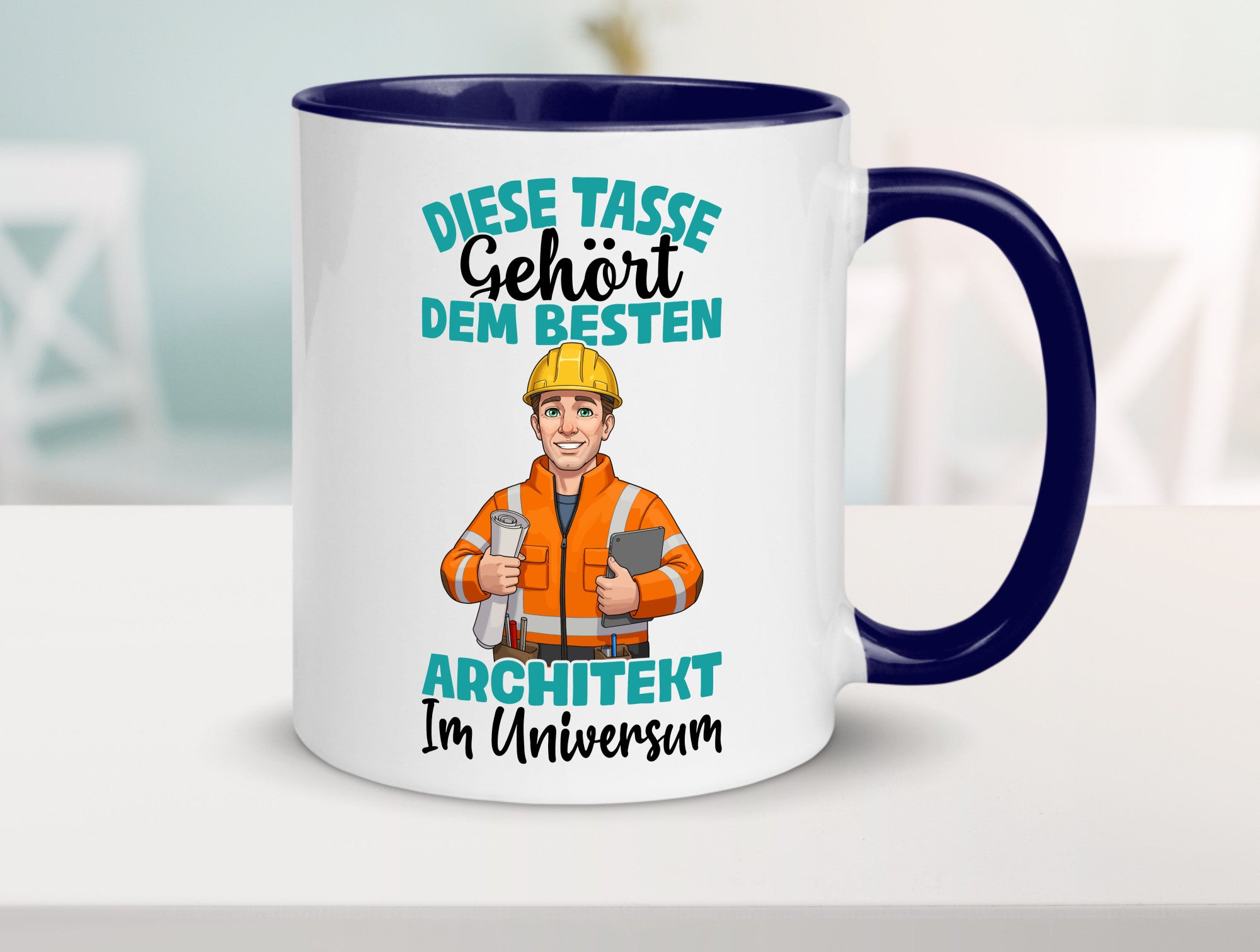 Im Universum: Architekt | Architektur Büro Humor Arbeit Kollegen Geschenkidee