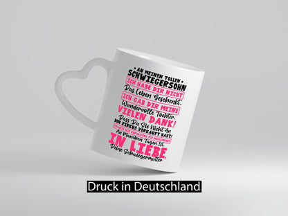 An meinen tollen Schwiegersohn vl5 Geschenkidee Familie Humor Tasse