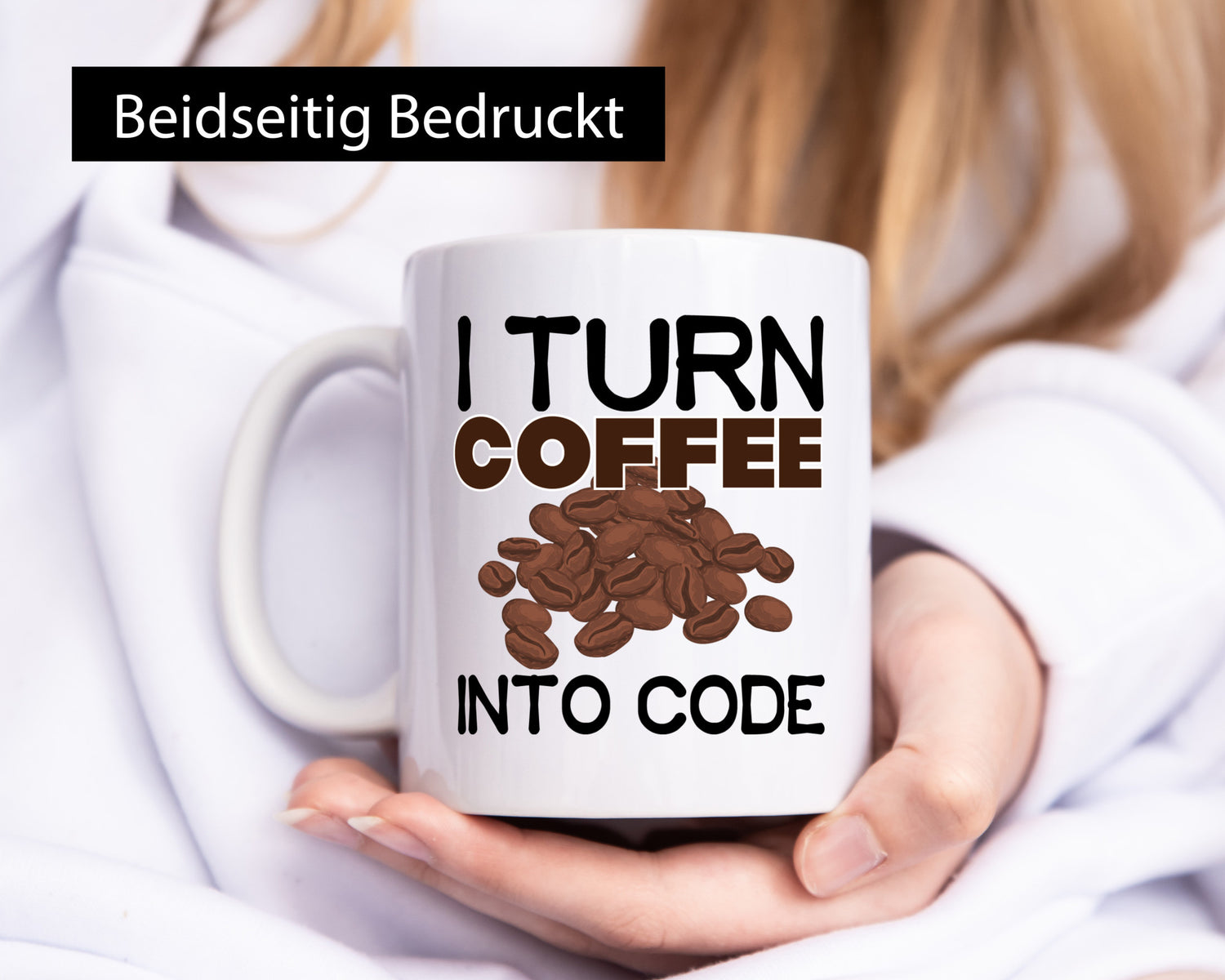Coffee into Code | Informatiker Tasse Informatik Geschenkidee Humor