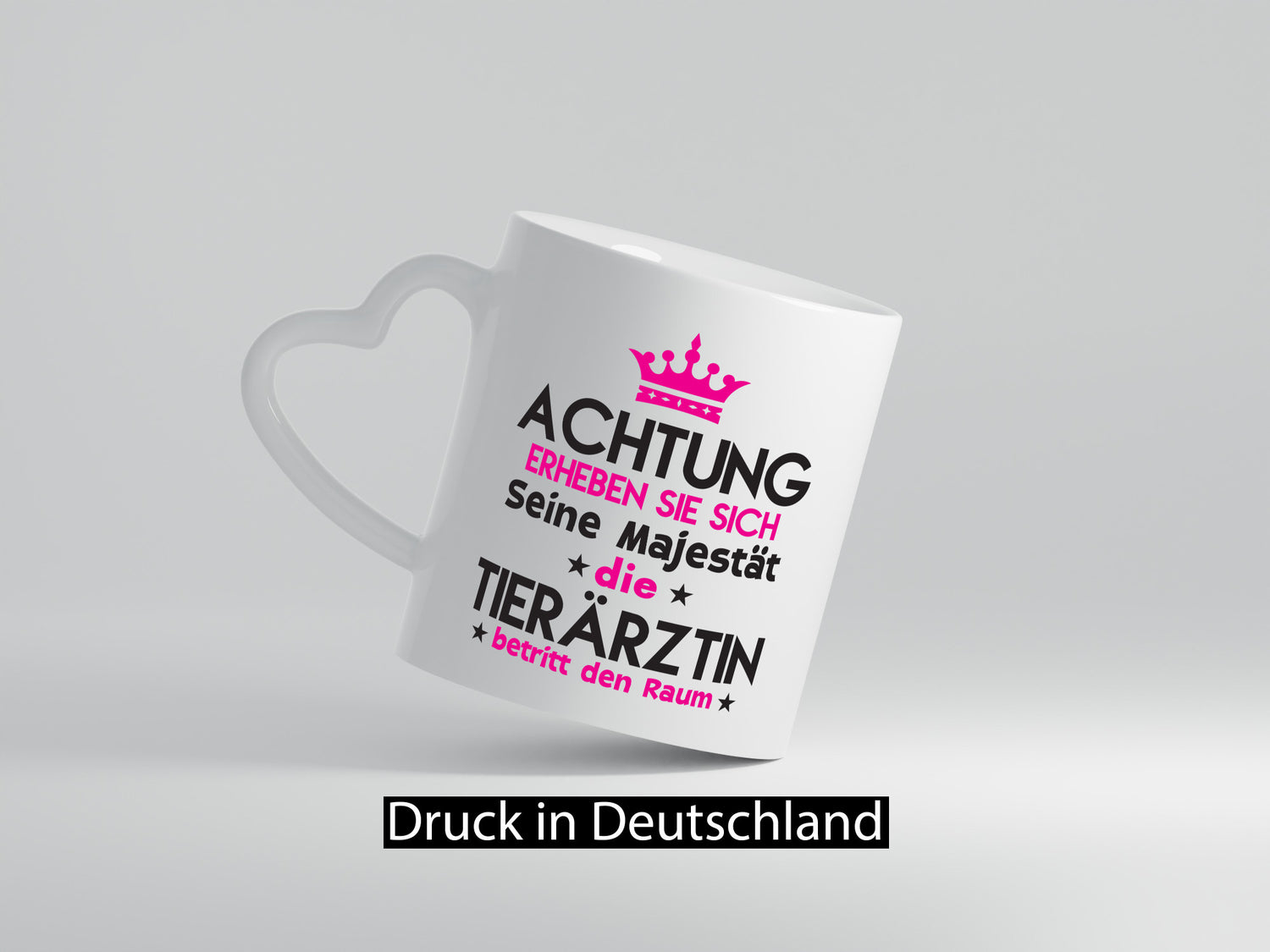 Seine Majestät Tierärztin | Mediziner Tiermedizin Humor Tierliebhaber