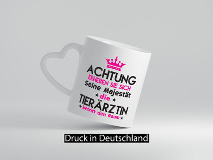 Seine Majestät Tierärztin | Mediziner Tiermedizin Humor Tierliebhaber