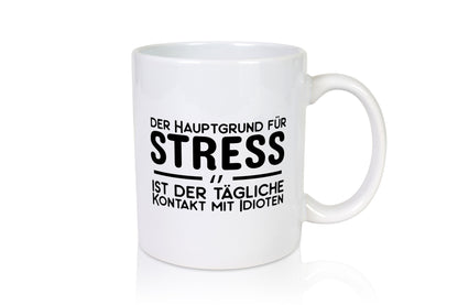 The Reason for Stress Gift Humor Gift Idea Funny Saying Mug