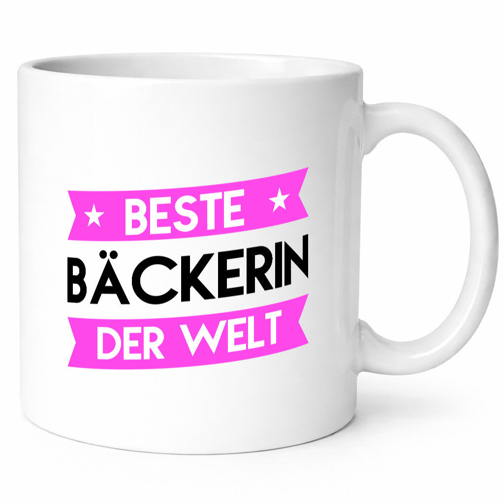 Beste Bäckerin | Bäckerei Frauen Backen lustig Humor Geschenkidee Geschenk Tasse