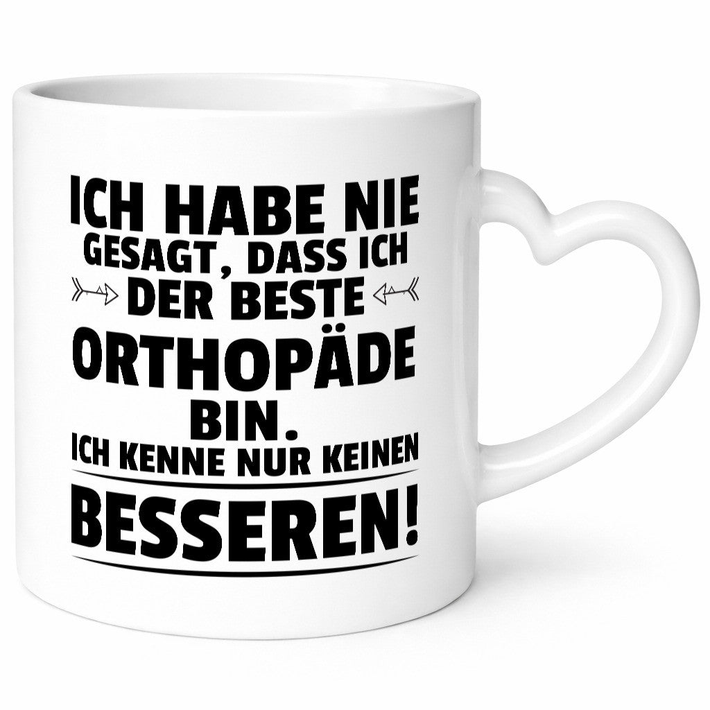 Der Beste Orthopäde | Orthopädie Humor Geschenkidee Tasse