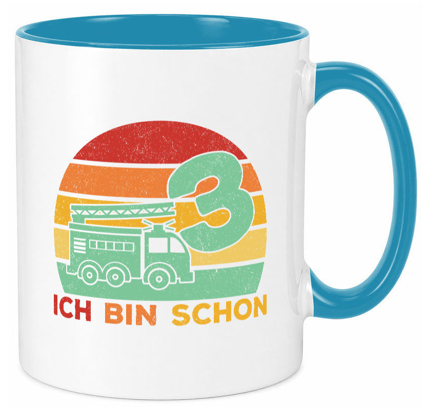 3. geburtstag | Feuerwehrauto 3 Jahre Feuerwehr Geschenk Geschenkidee lustiger