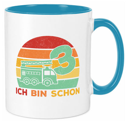 3. geburtstag | Feuerwehrauto 3 Jahre Feuerwehr Geschenk Geschenkidee lustiger