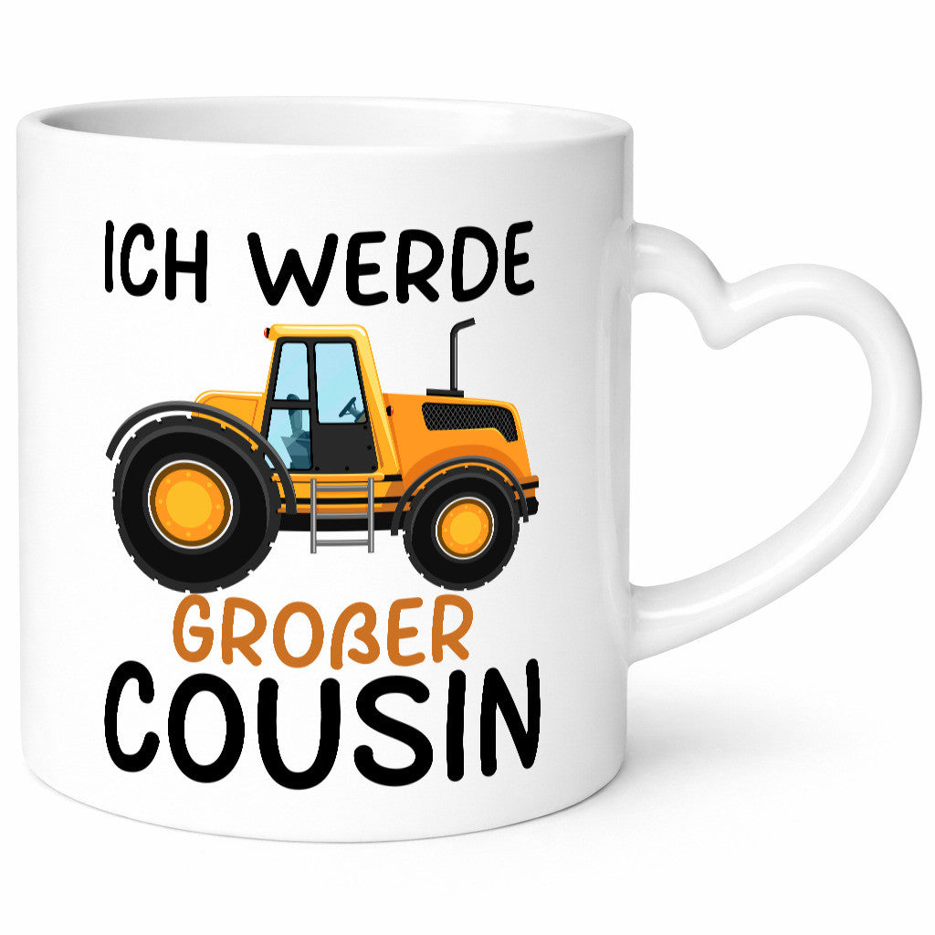 Ich werde Großer Bruder | Schwangerschaft Traktor lustiger Spruch Geschenk