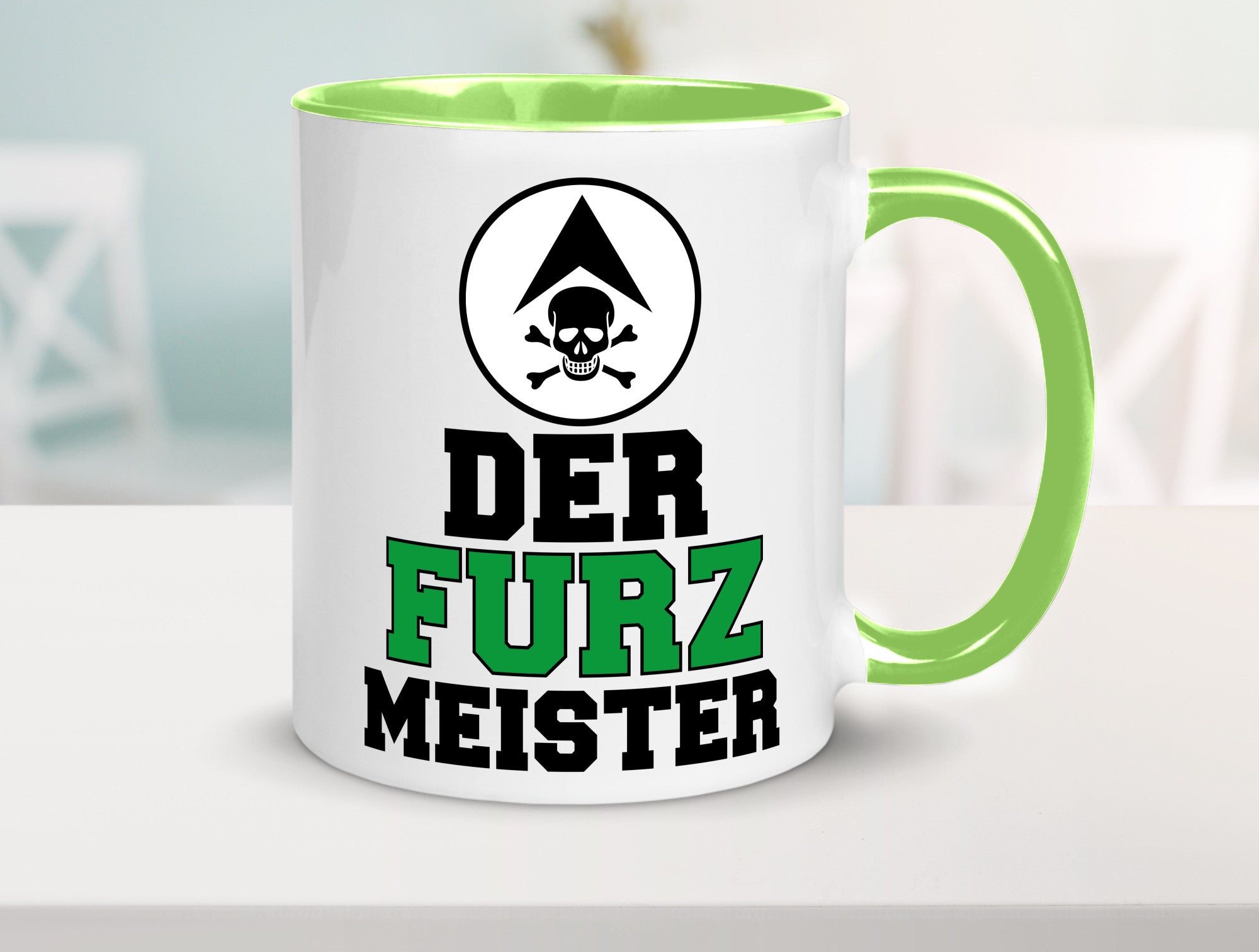 Der Furz Meister | Männer Tasse derber Humor Furzen lustiger Spruch Geschenk