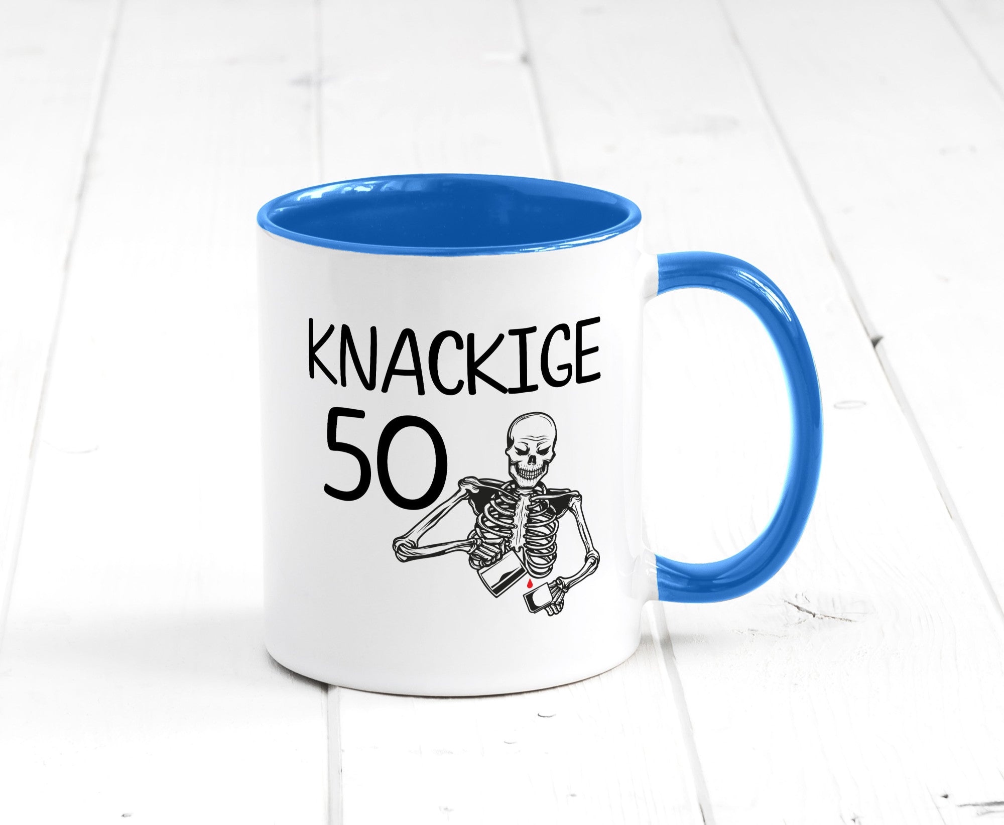 50. Geburtstag | Alt Knackig und Geschenk Geschenkidee lustiger Spruch Tasse