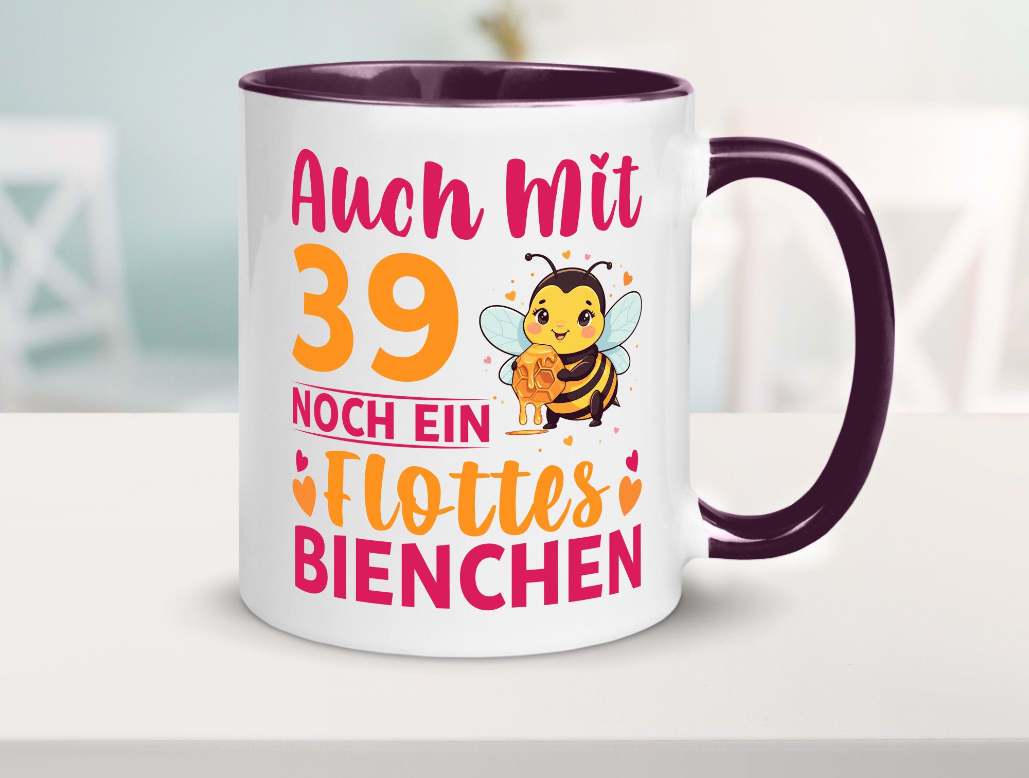 39. Geburtstag | Flottes Bienchen 39 Jahre lustiger Spruch Geschenk