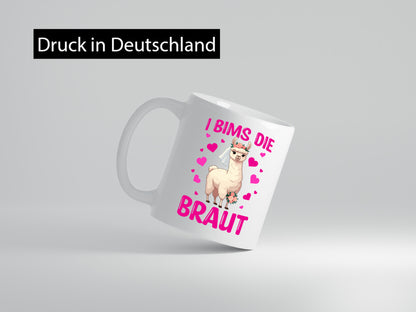 I Bims die Braut | JGA Hochzeit Humor Geschenkidee Tasse